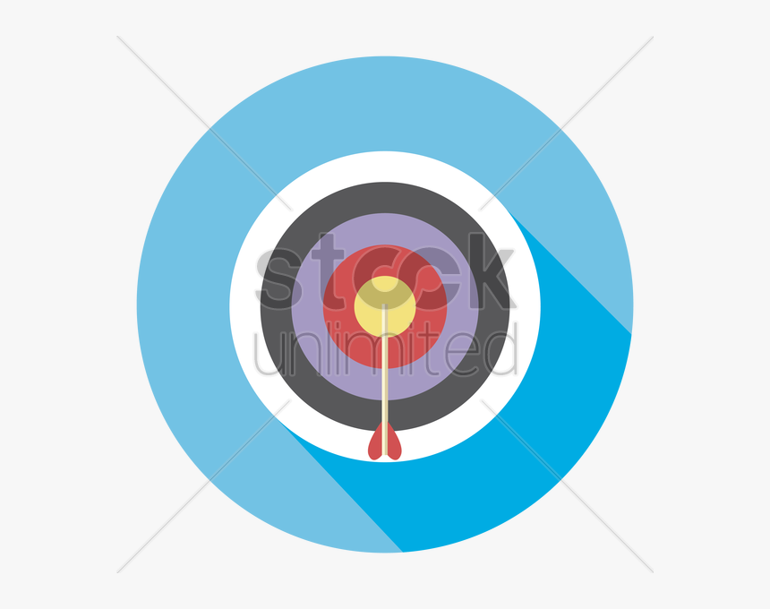 Archery Clipart Target Archery Clip Art - Target Archery, HD Png Download
