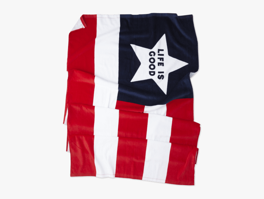 Flag Beach Towel - Pattern, HD Png Download