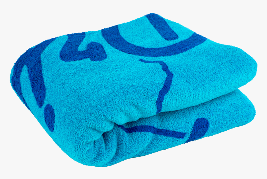 Turquoise Beach Towel , Png Download - Linens, Transparent Png