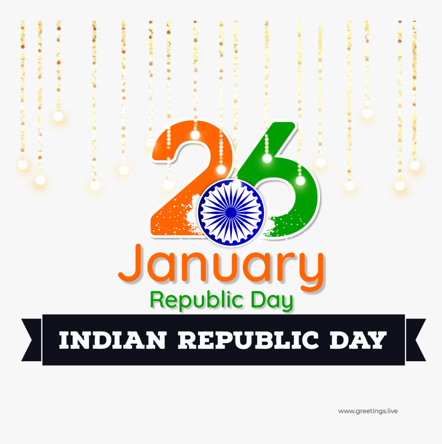 Republic Day India 2019 Hd Png Download Source - Graphic Design, Transparent Png