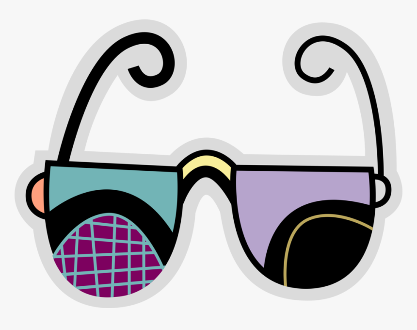 Vector Illustration Of Reading Glasses Eyeglasses To, HD Png Download