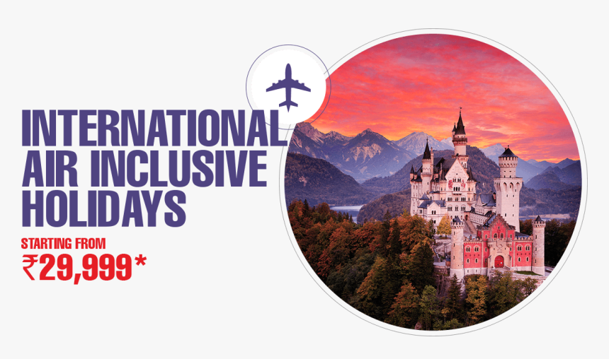 Neuschwanstein Castle Sunset, HD Png Download