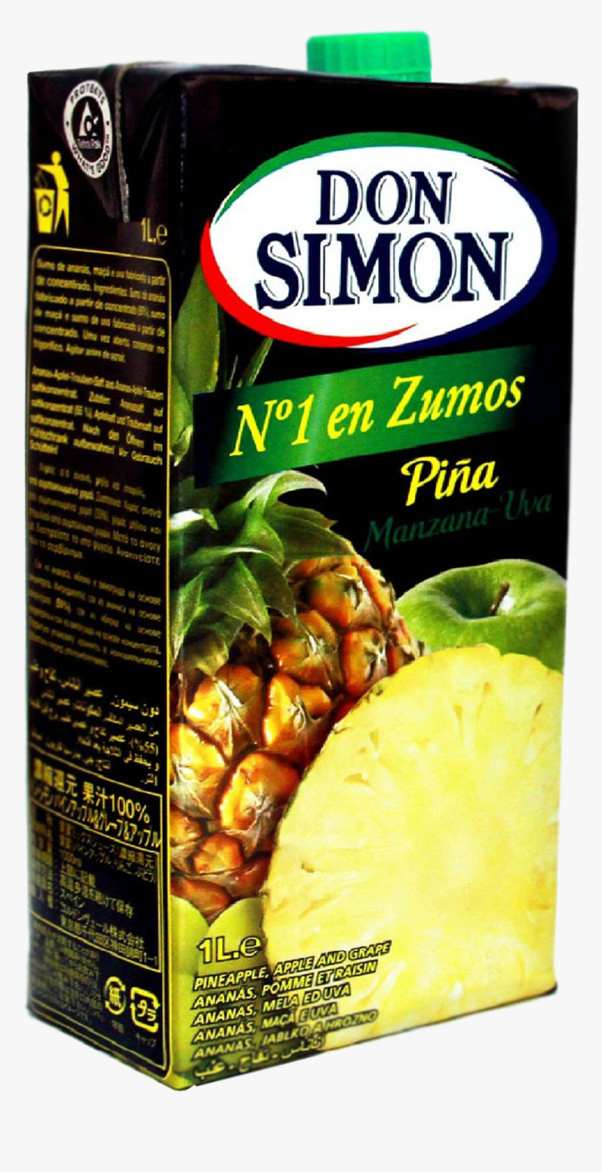 Pineapple Juice 1l , Png Download - Don Simon, Transparent Png