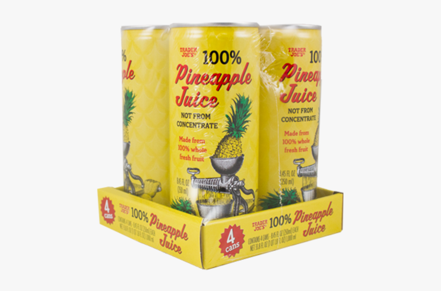 94705 Pineapple Juice Nfc 4 Pack Di Trader Joe's Canned Pineapple