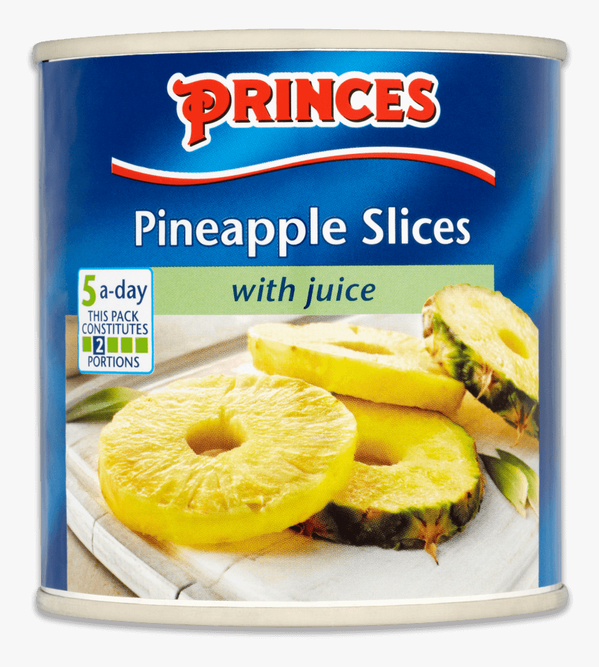 Pineapple Slices In Juice - Princes Apple Juice 200ml, HD Png Download