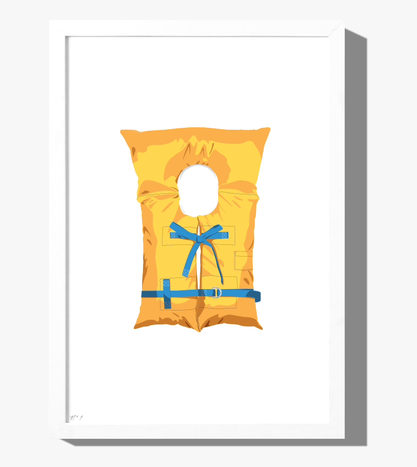 Rkr Framewhite Lifejacket3, HD Png Download