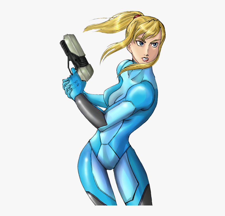 Samus - Zero Suit Samus Png, Transparent Png