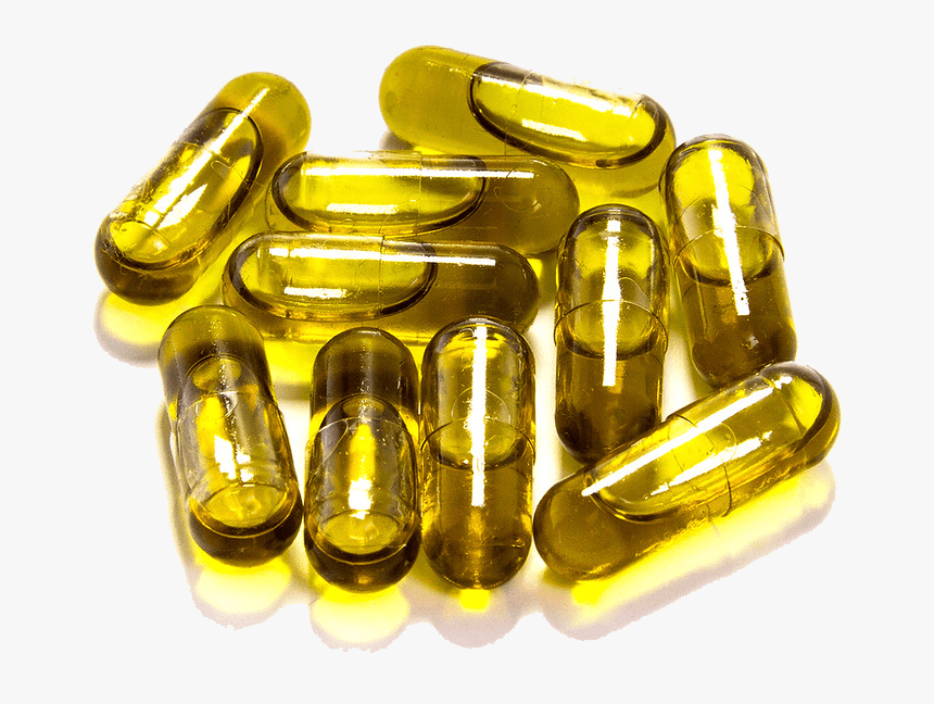 Hemp Oil Capsules - Capsule, HD Png Download