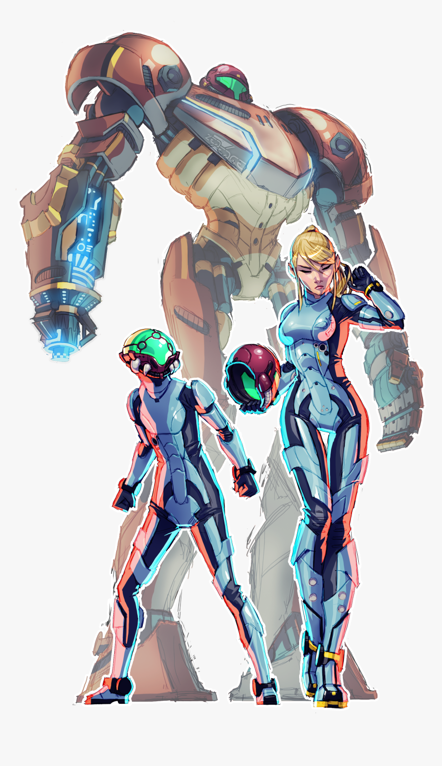 Metroid Samus Returns Samus, HD Png Download