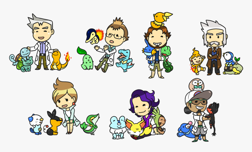 Kanto Regional Professor ▸ [ Oak - Cartoon, HD Png Download