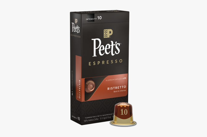 Ristretto Espresso Capsules 
 Title Ristretto Espresso - Instant Coffee, HD Png Download