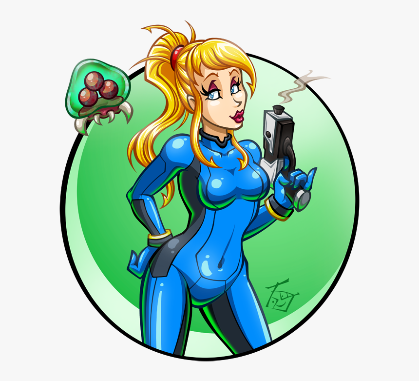 Nintendo Samus20 - Cartoon, HD Png Download