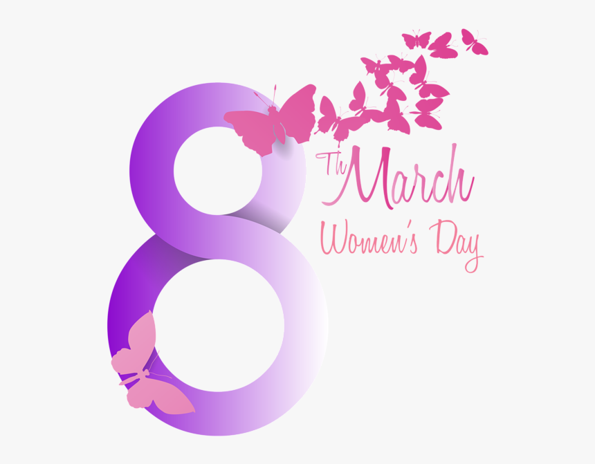 8 March Png - International Women's Day Abuse, Transparent Png