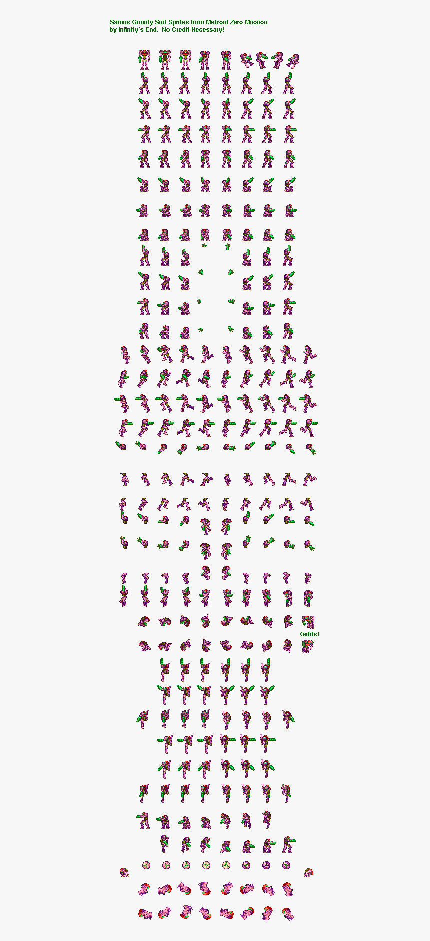 Samus Aran Sprites - Fishing Word Search, HD Png Download