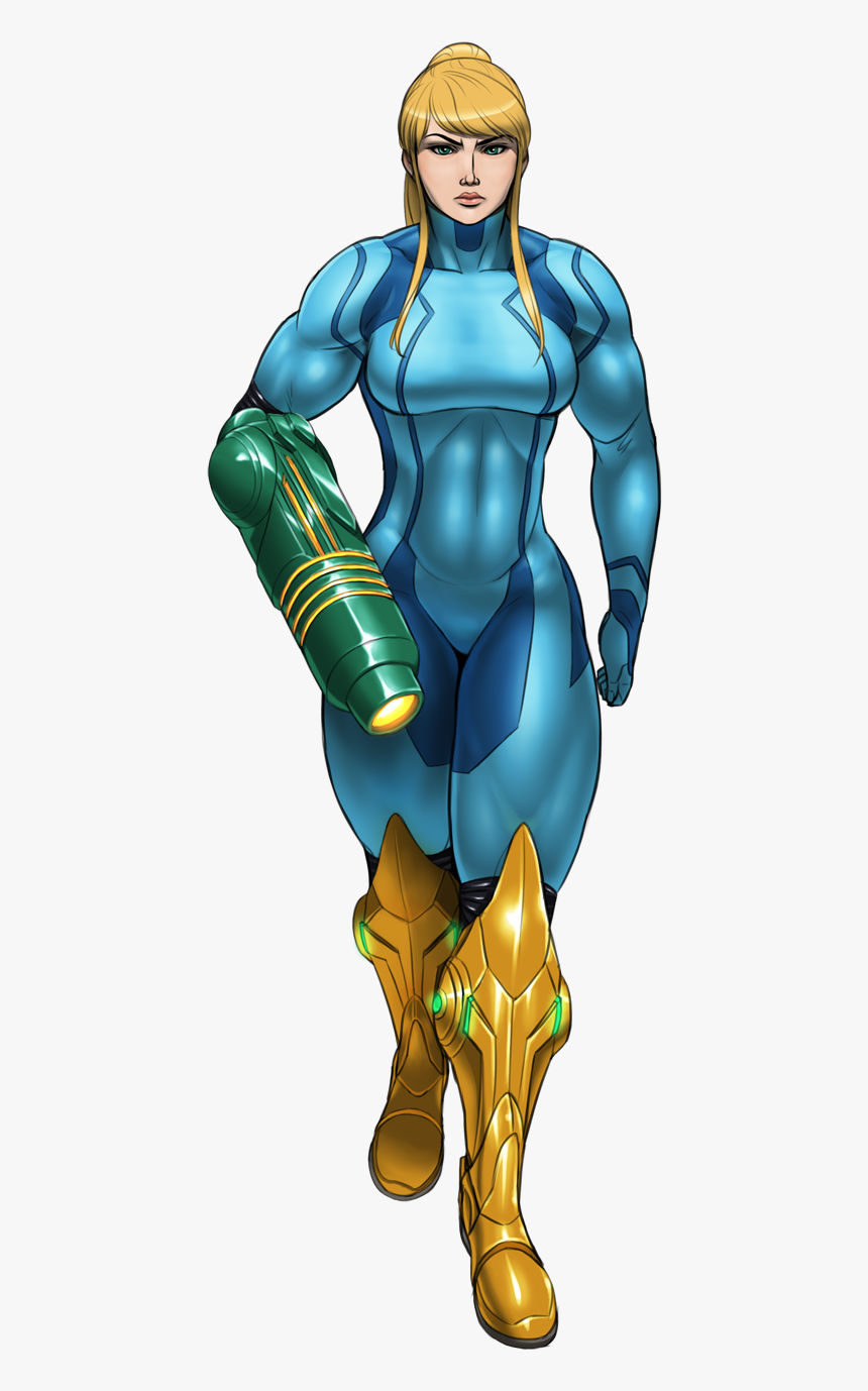 Buff Samus •nikcesco - Metroid Samus, HD Png Download