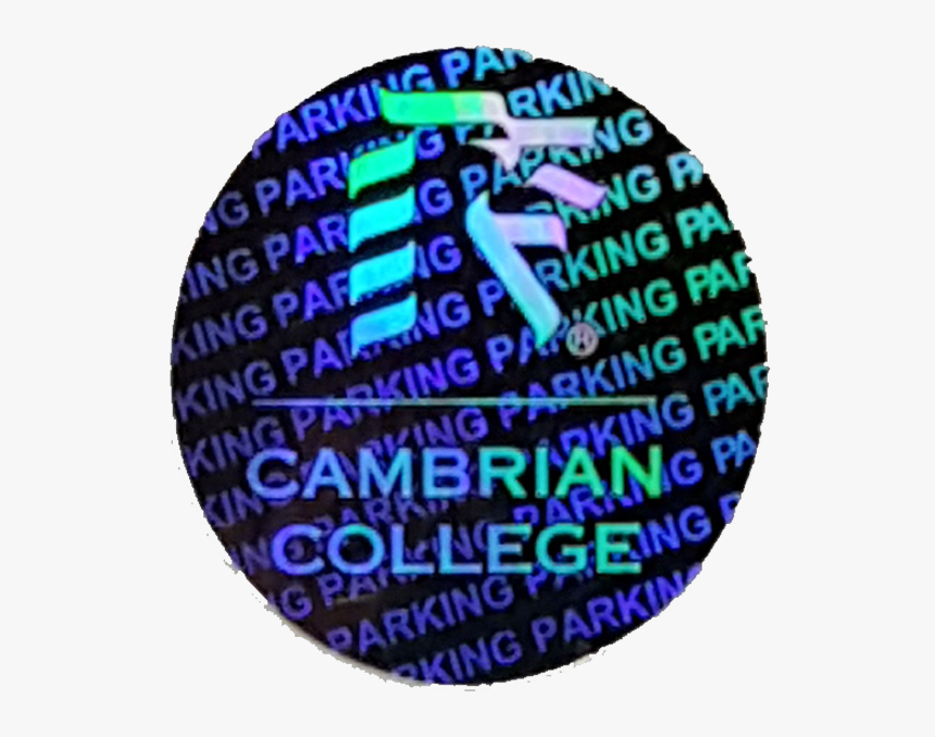 Parking Validation Hologram - Cambrian College, HD Png Download