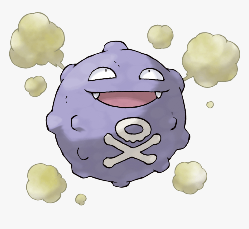 Koffing - Pokemon 109, HD Png Download