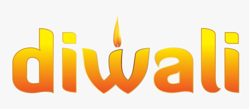 Happy Diwali Text Png, Transparent Png