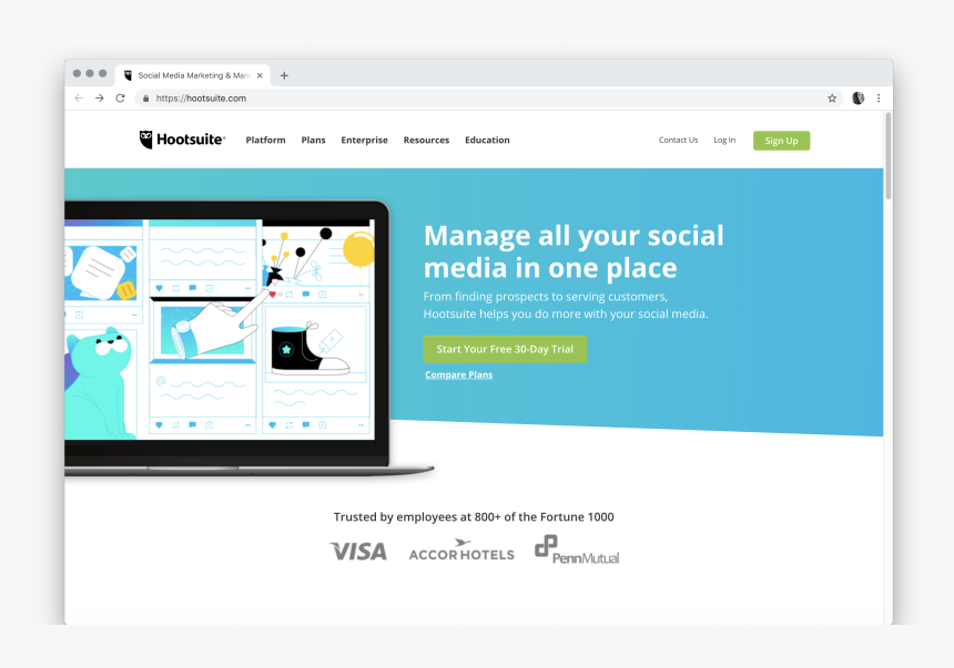 Manage All Your Social Media In One Place, HD Png Download