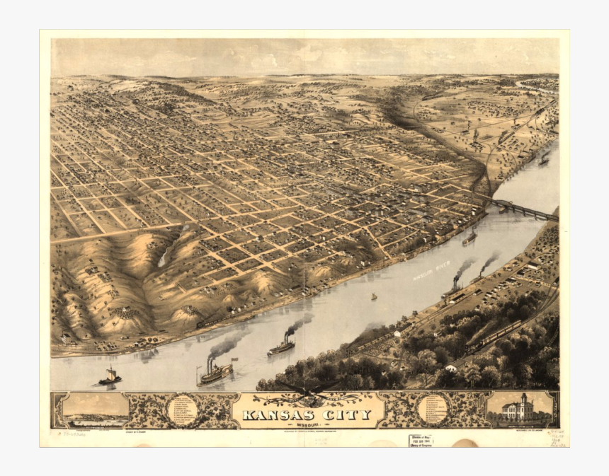 Birds Eye View Kansas City, HD Png Download