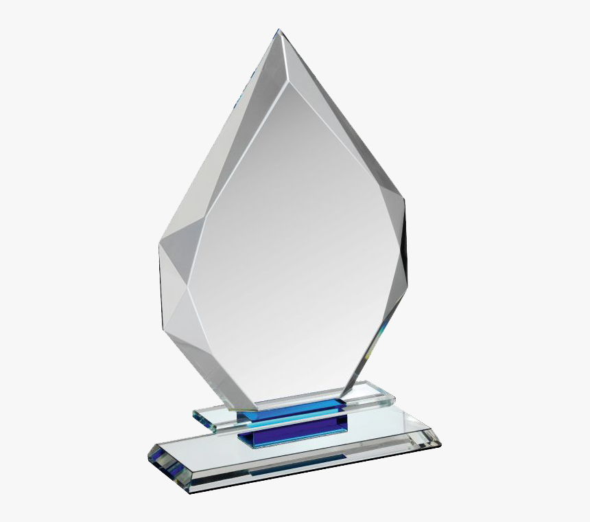 Glass Award Png - Award Trophy Crystal Png, Transparent Png