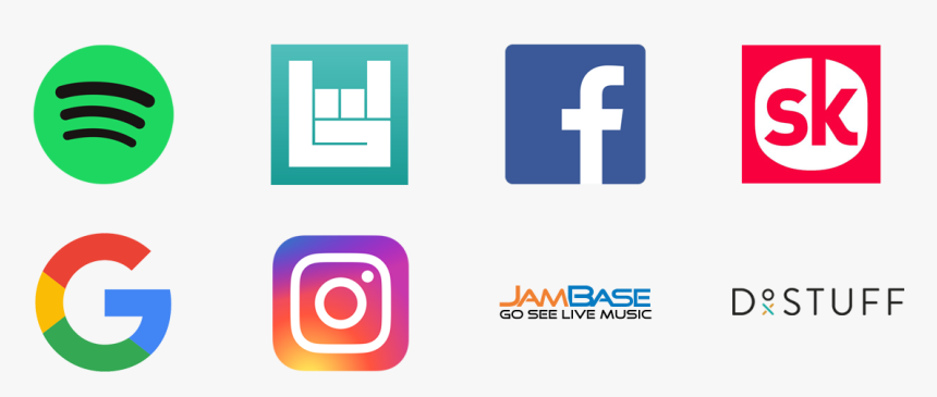 Eventbrite Distribution Partners Facebook Instagram Logos Png
