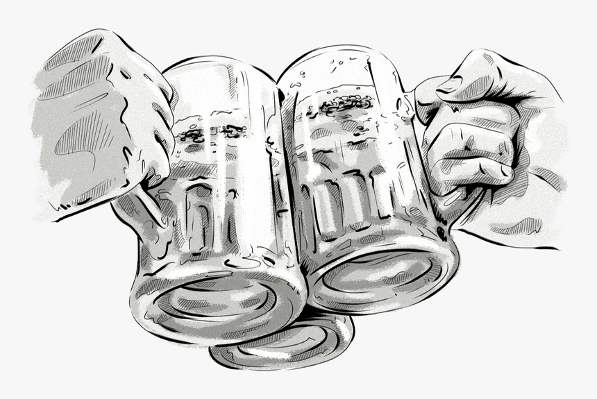 Clearcode’s 3rd Beer And Bacon Meetup - Sketch, HD Png Download