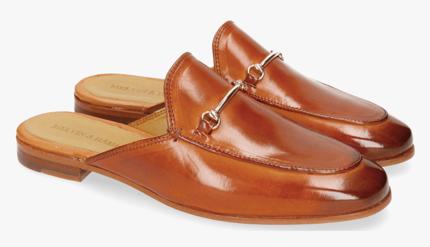 Mules Scarlett 4 Arancio Trim Gold - Slip-on Shoe, HD Png Download