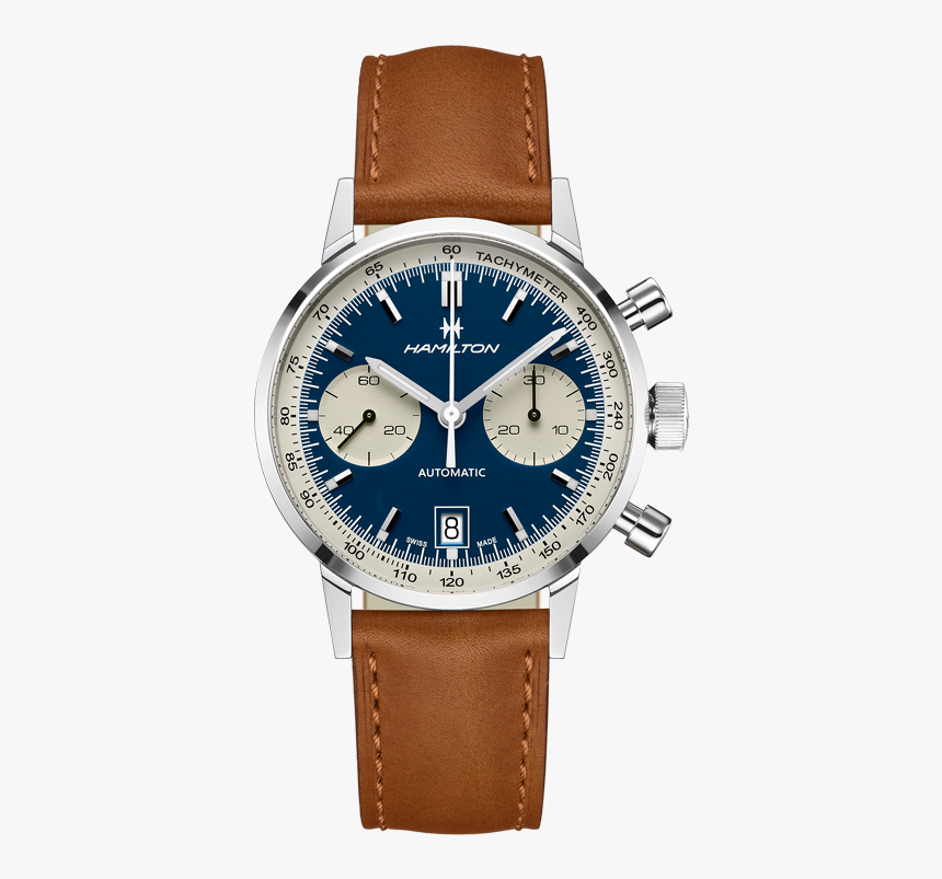 Intra-matic Auto Chrono - Hamilton Intra Matic Chrono, HD Png Download