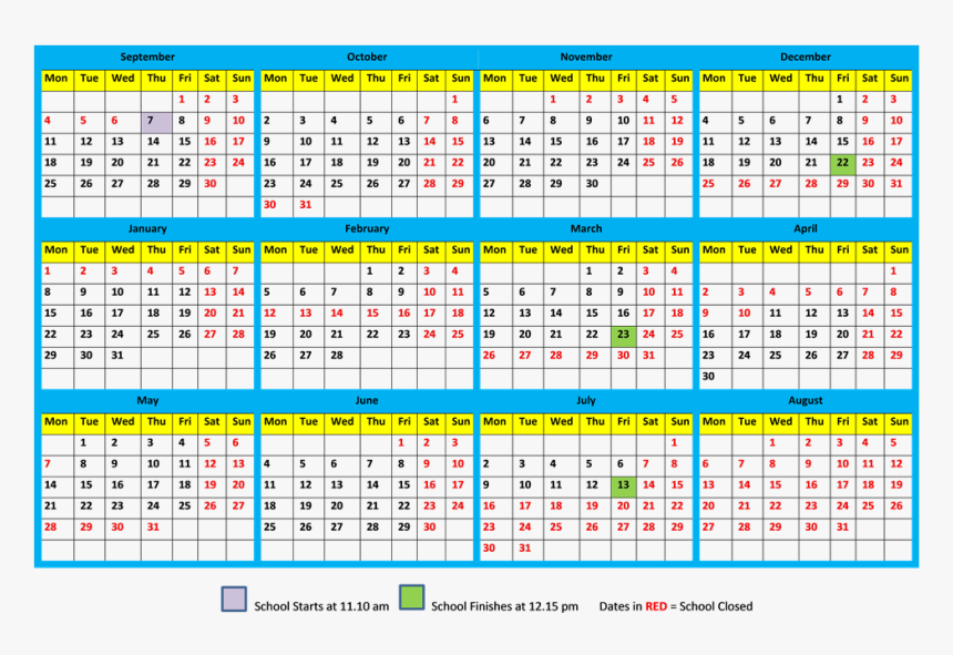 2018 Calendar Download, HD Png Download