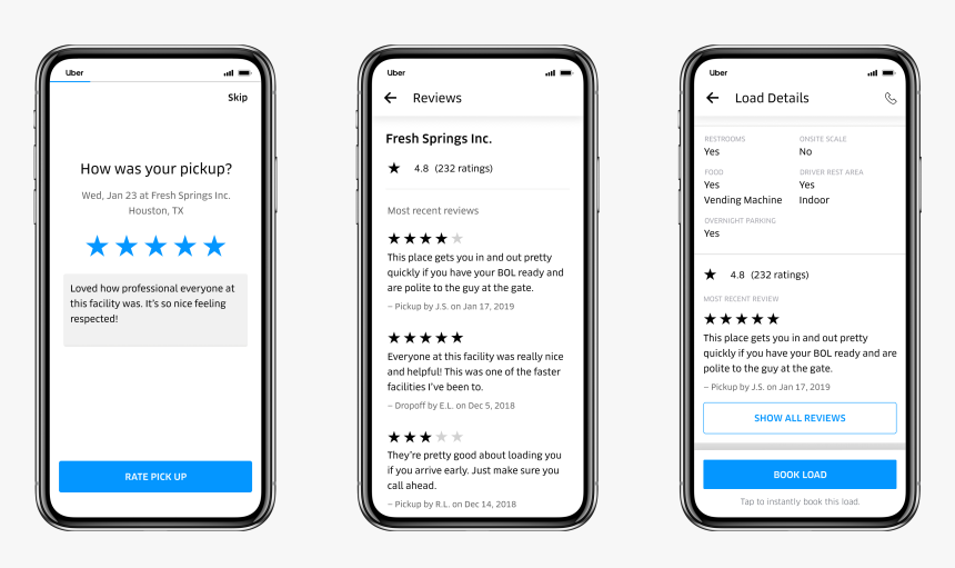 Uber Freight - Uber Freight Carrier App, HD Png Download