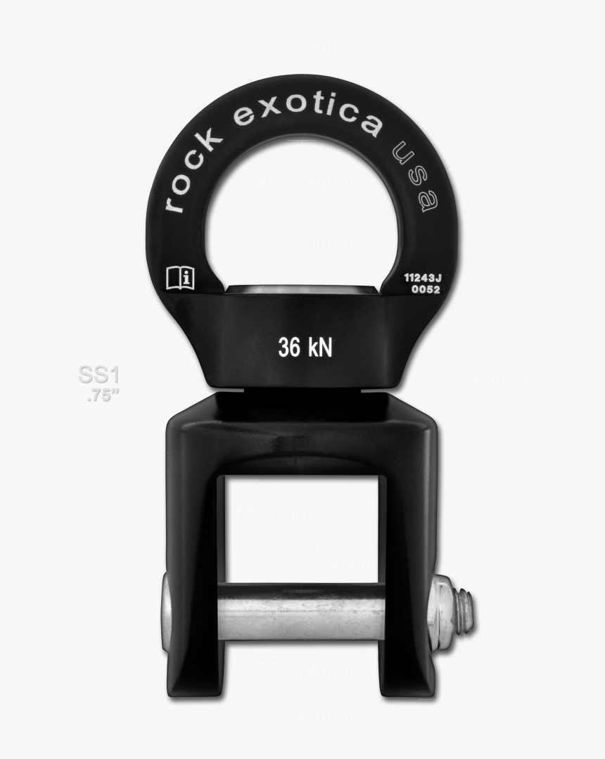 - - Rock Exotica Rotator Shackle Swivel, HD Png Download