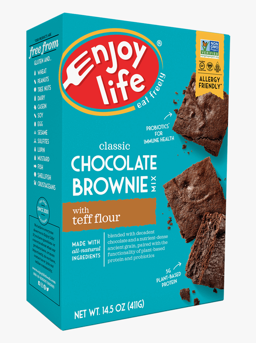 Enjoy Life Vegan Brownie Mix, HD Png Download