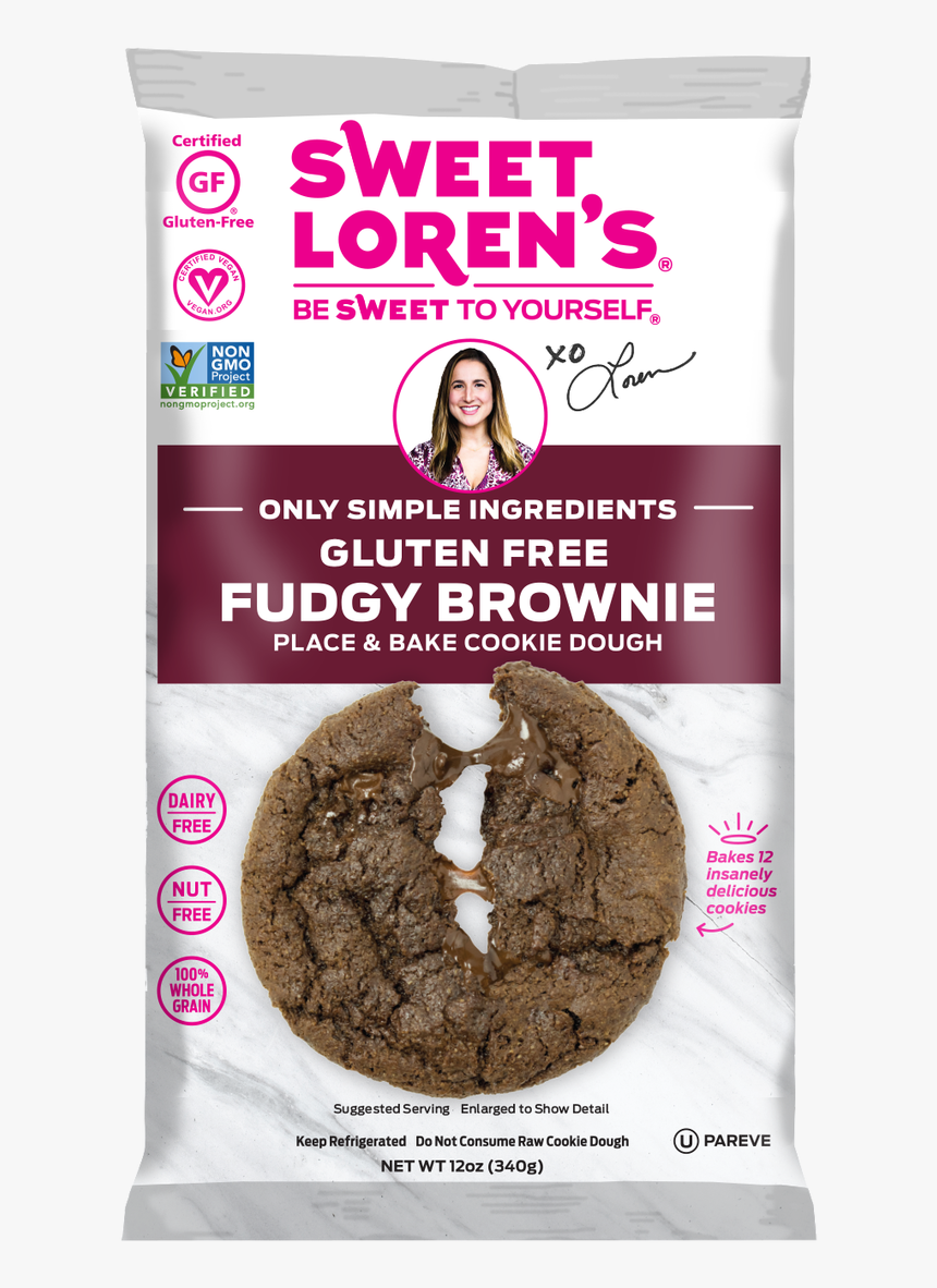 A Rich, Fudgy Brownie Recipe Inspired This Double Chocolate - Sweet Lorens Gluten Free Sugar Cookies, HD Png Download