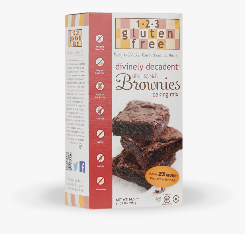 Gluten Free Cacao Brownie Mix, HD Png Download