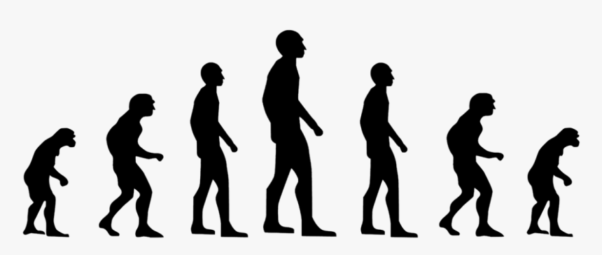Transparent Business People Silhouette Png - Evolution Zombie, Png Download
