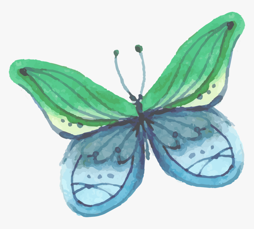 Mariposa Pintura , Png Download - Poema Saudades De Mim Augusto Cury, Transparent Png