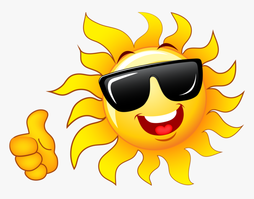 Summer Camp Registration Is Now Open - Sun With Sunglasses Clipart, HD Png Download
