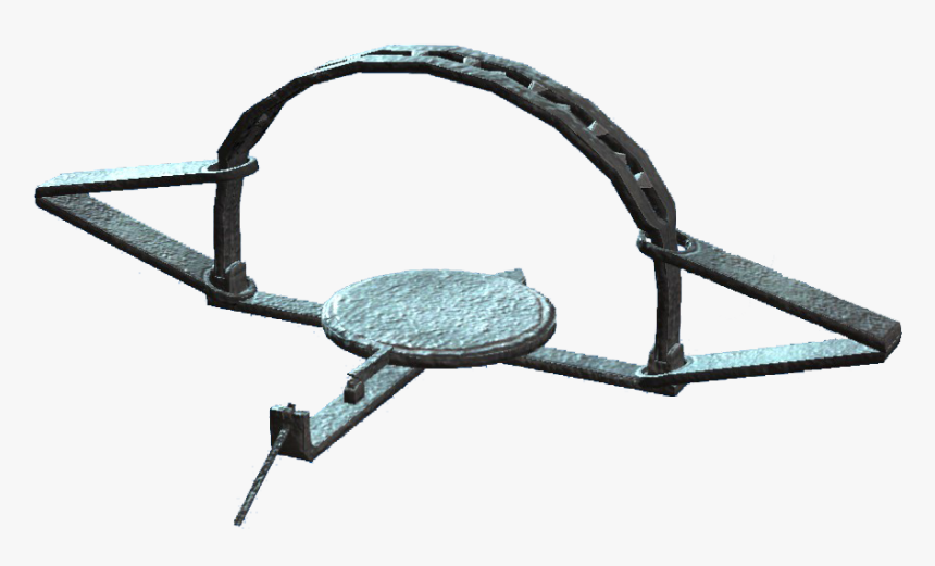 Nukapedia The Vault - Transparent Beartrap Png, Png Download