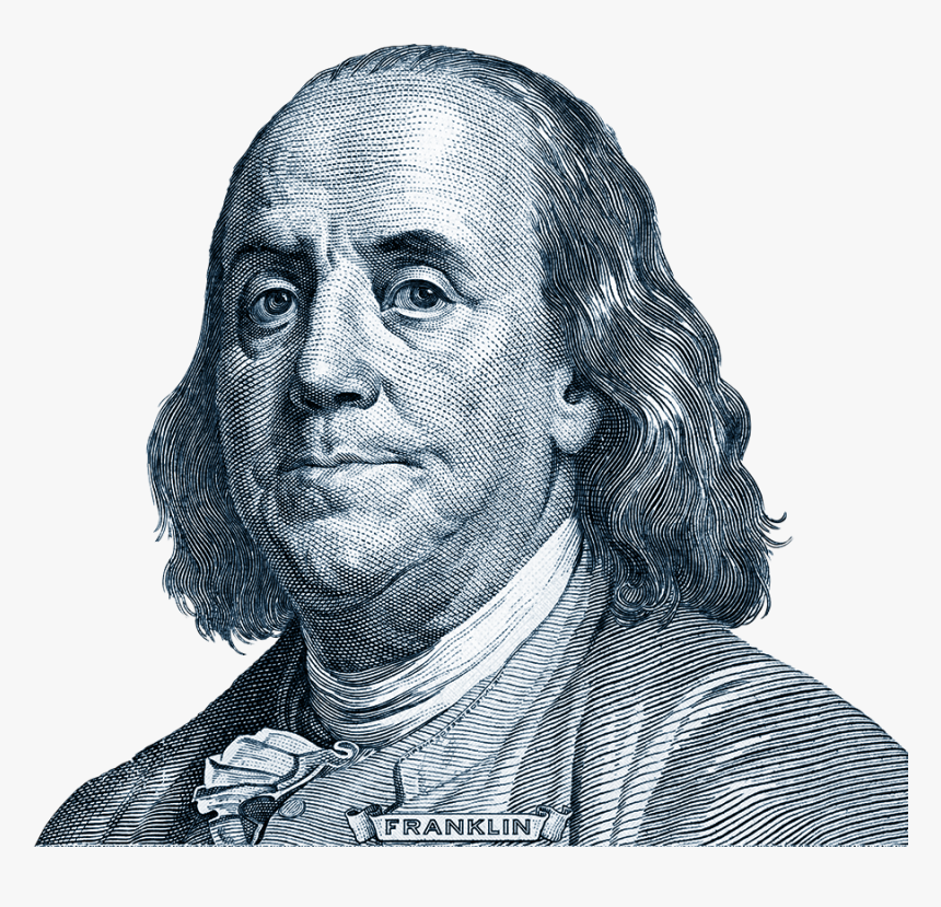 The Decra Jumpstart Program May Be Modified Or Discontinued - Benjamin Franklin No Background, HD Png Download