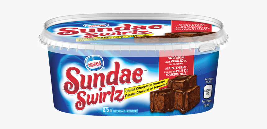 Alt Text Placeholder - Nestle Ice Cream Sundae Brownies, HD Png Download