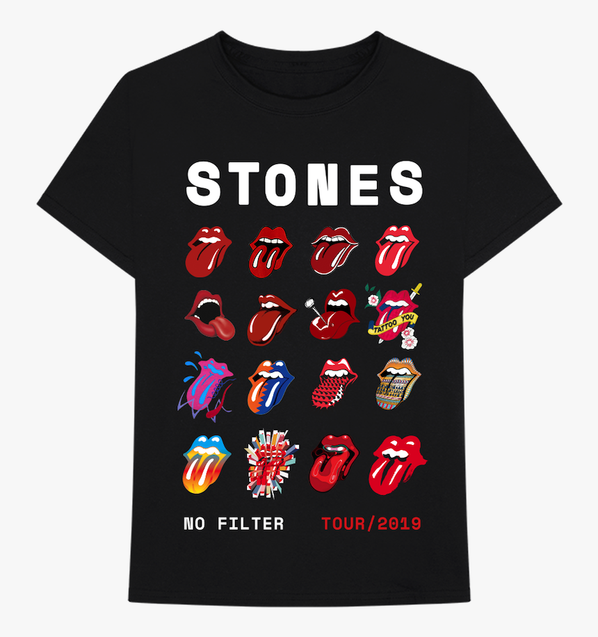 Rolling Stones Tongues T Shirt, HD Png Download