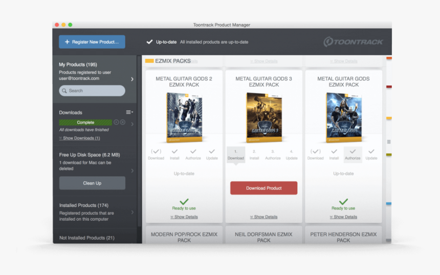 Toontrack Product Manager Logout, HD Png Download