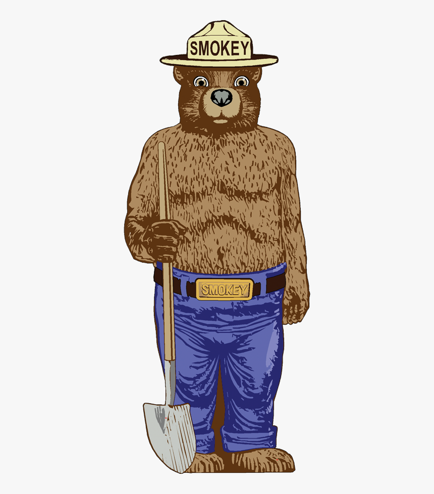 Smokey The Bear Png - Smokey The Bear Cut Out, Transparent Png
