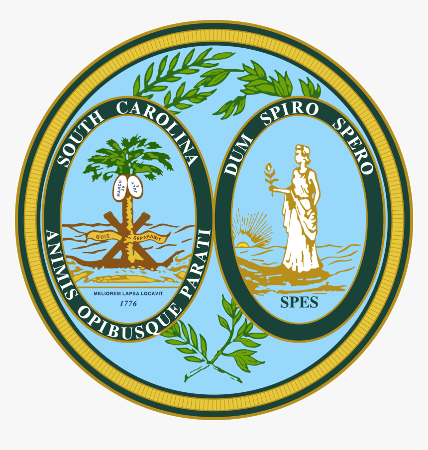 Seal Of South Carolina - South Carolina Seal, HD Png Download