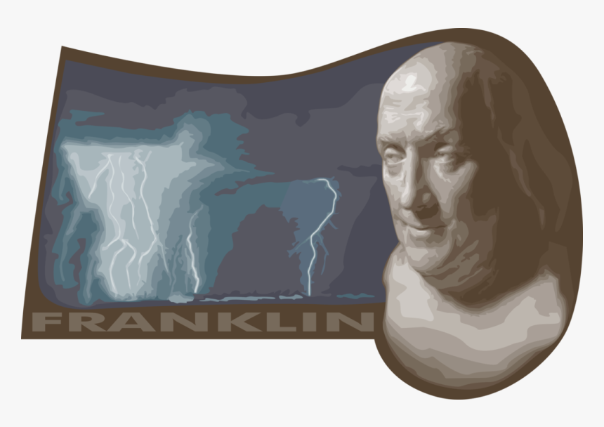 Vector Illustration Of Benjamin Franklin Polymath Founding - Illustration, HD Png Download