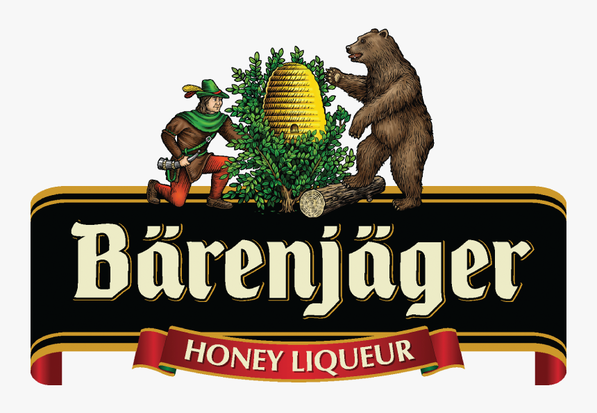 Bärenjäger Honey Liqueur Logo - Barenjager Honey Bourbon, HD Png Download