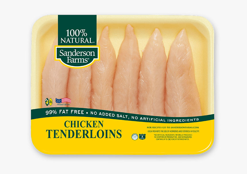 Chicken Tenderloins - Pack Of Chicken Thighs, HD Png Download