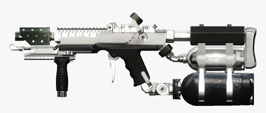 Flamethrower Chromed Combustion - Assault Rifle, HD Png Download