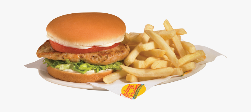 Chicken Tenders - Johnny Rockets Grilled Chicken Burger, HD Png Download